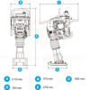 Cấu tạo Máy đầm cóc Mikasa MTR-40F
