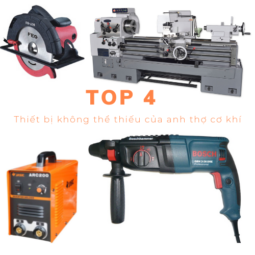TOP 4 THIẾT BỊ KHÔNG THỂ THIẾU CỦA ANH THỢ CƠ KHÍ