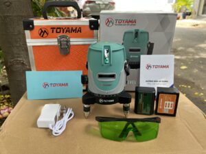 Máy cân bằng laser TOYAMA 5 tia xanh