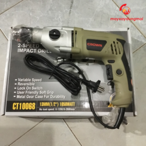 Máy khoan động lực Crown CT10068 chính hãng