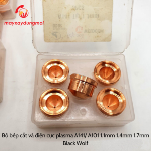Bộ bép cắt và điện cực plasma A141 A101 1.1mm 1.4mm 1.7mm Black Wolf (4)