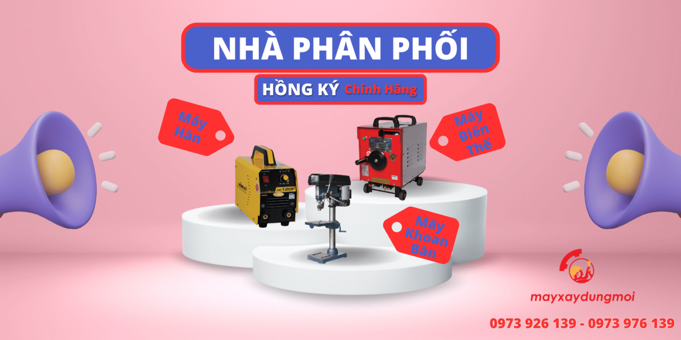 Đại lý máy hàn Hồng Ký chính hãng